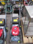 A Honda HRG415PD Push Mower