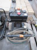 A Trolley Mounted Diesel Pressure Washer. Please note there is a £5 plus VAT lift out fee on this lo