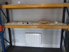 Single bay of Pallet Storage racking