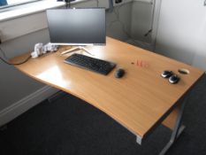 Steel Framed office desk
