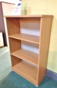Living Modern Oak Bookcase (760 x 410) Rrp. £145
