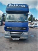 DAF LF FA55.220 18t Pantechnicon Day Cab Euro4 (2008) Reg PO58 DCX (950,000km