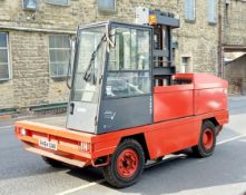 Linde S50 Side Loader, 5000kg capacity, diesel, 2 stage mast, lift height 4500mm, 5324 hours, serial