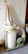 Single Bag Dust Collection Unit, 240v