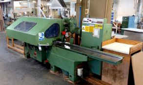 Wadkin GB9090, 4-head Planer Moulder Machine, serial number 92036, 415v