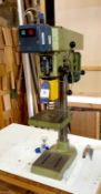 Startrite Bench Drill with Risk & Fall Table, 415v