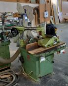 Danckaert D332 Spindle Moulding Machine, serial number A384 with MEC 4V Power Feed, 415v