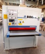 Boere Sandrite 1100 KC-EP Wide Belt Sander, Twin Sanding Heads (1100 mm wide), serial number