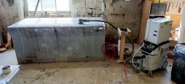 Festool CTM48 Vacuum & Sander & Galvanised Steel Dust Extraction Sanding Bench