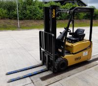 Yale ERP18VT MWBF2080 1.8tonne capacity Electric Forklift Truck, serial number G807B02410H (2010),