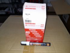 1 x Box of Kuretake Zig Posterman Wet-Wipe White PMA-550 Markers, approximately 700 markers,
