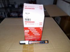 1 x Box of Kuretake Zig Posterman Wet-Wipe White PMA-550 Markers, approximately 700 markers,