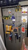Small quantity of various size bi metal hole saws and drill bits