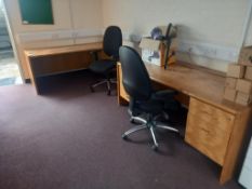 CONTENTS OF MEZZANINE OFFICE & STORAGE