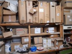 Quantity of Various Window Seals, dry glazing tape and strip, as lotted per photographs (Located