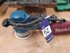 Makita B06030 hand held rotary sander, 240V (Located in Axminster, Devon)