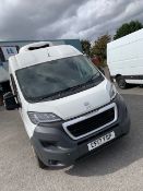 Peugeot Boxer Refrigerated Van, Registration CF17 YSP, Mileage 82,636, Diesel, White, MOT valid