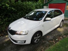 SKODA Rapid Spaceback 2014 (14 reg), 1.2 TSI SE Euro 5 5dr, 91,950 Miles, V5 document, MOT valid