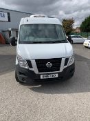 Nissan NV400 Refrigerated Van, Registration BN18 UNX, Mileage 79,409, Diesel, White, MOT valid until