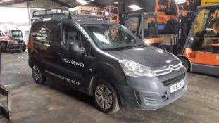 Citroen Berlingo 1.6 HDi 850kg Enterprise Van, Registration PK65 NHO, Odometer 132,567 Miles, MOT Ex