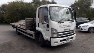 Isuzu Forward F110-210 Euro 6 Auto Flat Bed Lorry, Registration GN65 TZE, Odometer 206,416 Miles, MO
