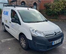 Citroen Berlingo 1.6 HDi 625Kg Enterprise 75ps Diesel, Registration BL15 VZE, Mileage 116,000.