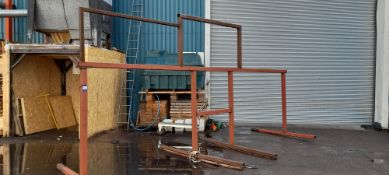 Steel Fabricated Truss Frame