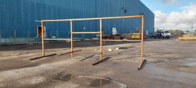 Steel Fabricated Truss Frame