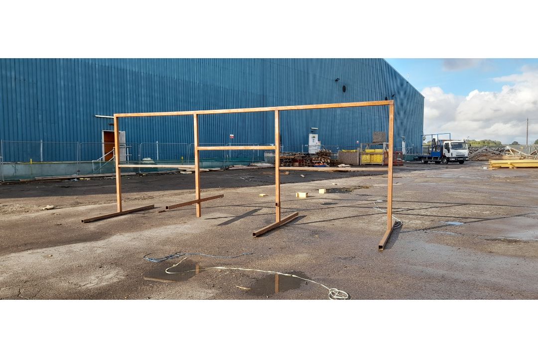 Steel Fabricated Truss Frame