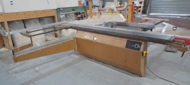 SCM 5115WF Sliding Table Saw, s/n B.1740580