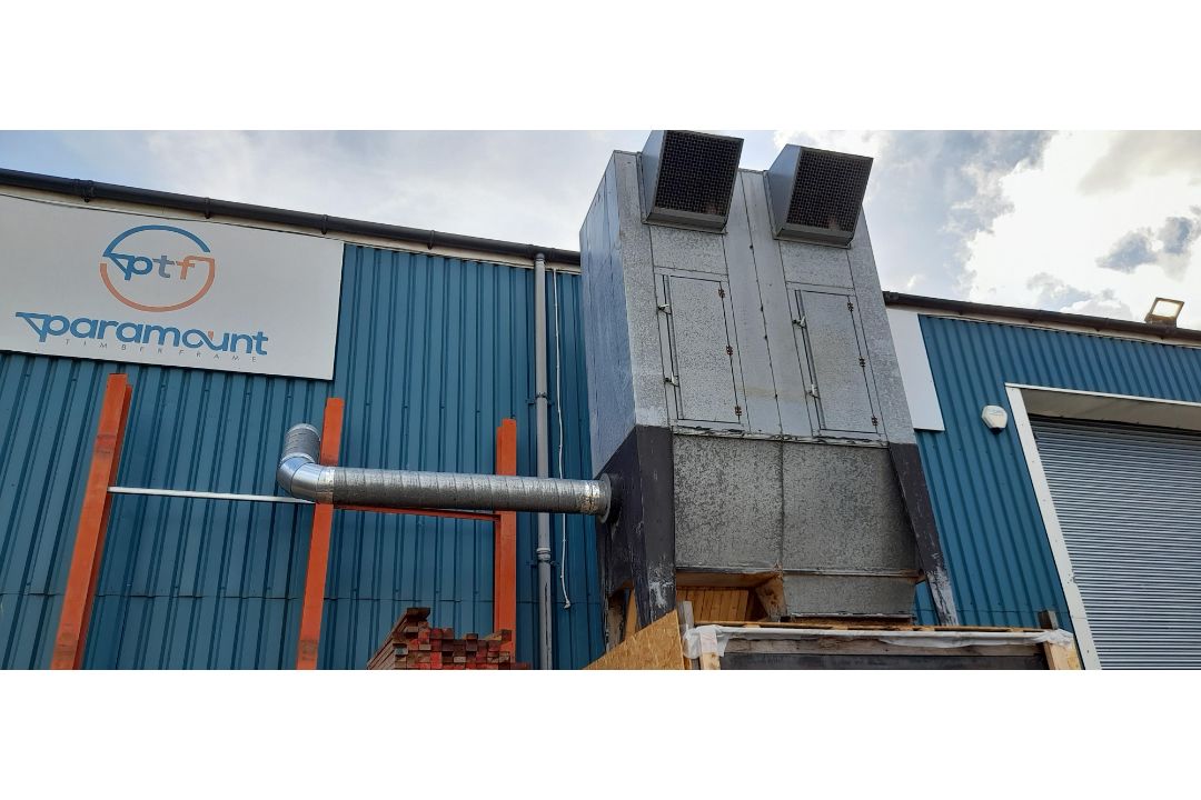 Galvanised Steel Twin Chamber Dust Extractor - Image 1 of 2