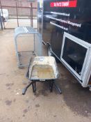 4 wheel barrows & 2 trollies throughout yard