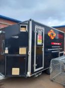 Towable Asbestos DCU Trailer with air lock & shower (The items in this lot have been utilised in