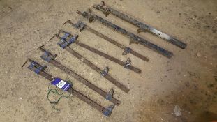 Qty of Assorted Sash Clamps