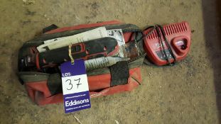 Milwaukee M12 Battery Operated Vibrating Paint Scraper c/w Charger & Carry Case
