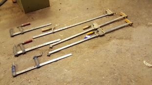 Qty of Assorted Sash Clamps