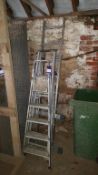 3x Assorted Ladders