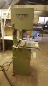 Startrite 352, 240V Vertical Bandsaw.