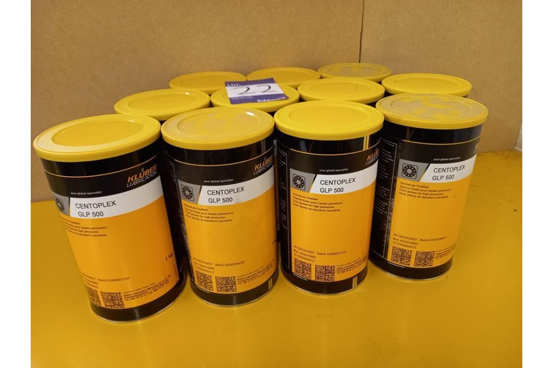 9 x 1KG Kluber Lubricant