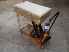 Robur Scissor Lift Trolley