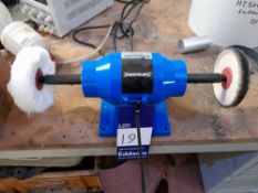 Silverline 150W bench grinder, Serial Number 2021