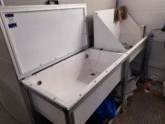 2 : Wash/Leak testing tanks, comprising: 1 x 1100m
