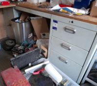 Versatool ex-Rolls Royce laboratory engineers work bench (Approx. 1800 x 800), with 1 x 3 drawer