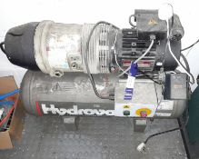 Hydrovane 501 centrifugal air compressor with tank