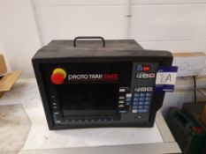 XYZ Prototrak SMX CNC Control Unit, as lotted