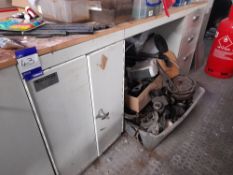 Versatool ex Rolls Royce laboratory engineers work bench (Approx. 1800 x 800), with 1 x double