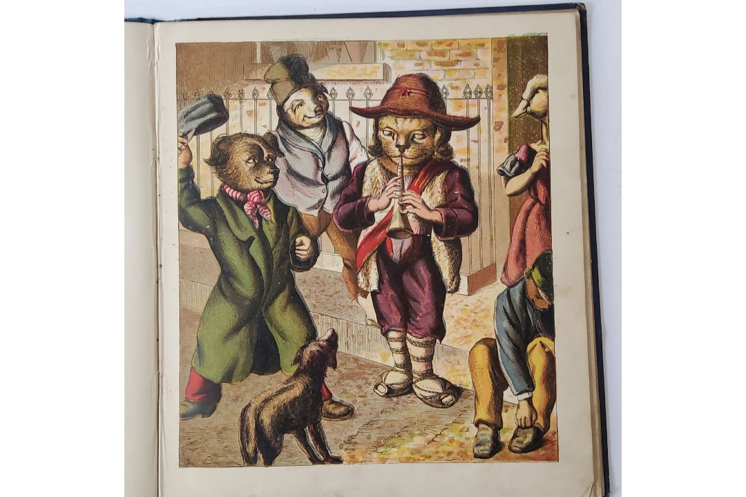 Children's Books - Reynold The Fox, published by Raphael Tuck & Sons No.1069 story book; Old Friends - Image 2 of 13