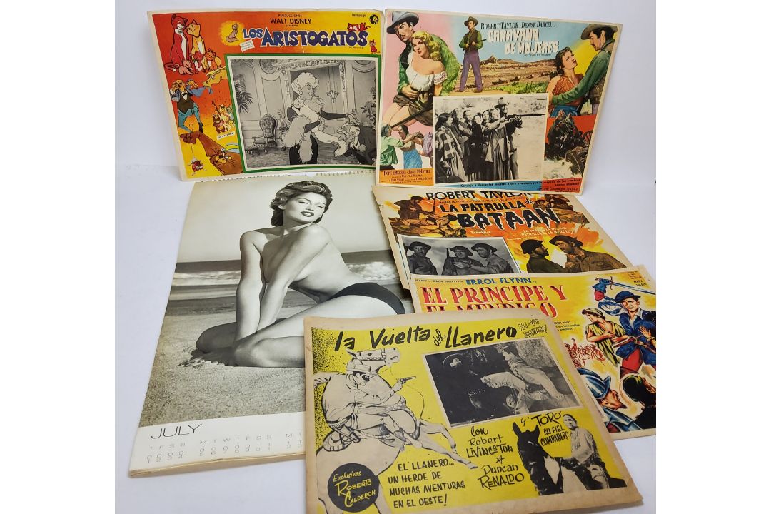 A large Pirelli 1999 calendar, Women Through The Decades,  Herb Rita's, numbered 30072; period