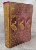 Kelly, Robert Talbot - Burma: Painted and Described by ..., cloth, with folded map and 75 colour
