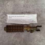 A WWI Frederick Marten Hale patent Short Rifle grenade No. 3. Dating from 1914, marked The Cotton